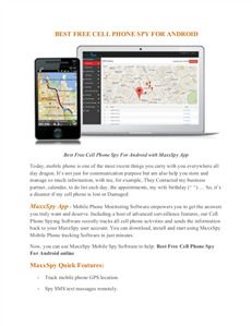Cheapest Spy App for Android